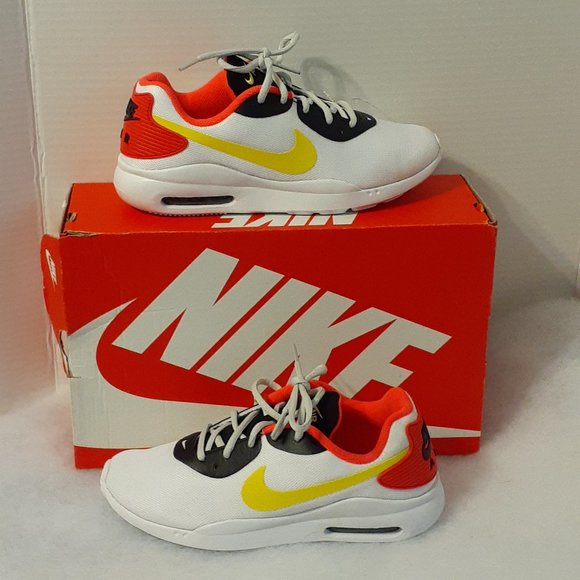 nike air max oketo white chrome yellow